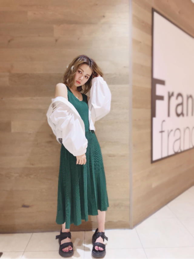 全部のカラーが可愛い！プリーツニットワンピース   tomomi