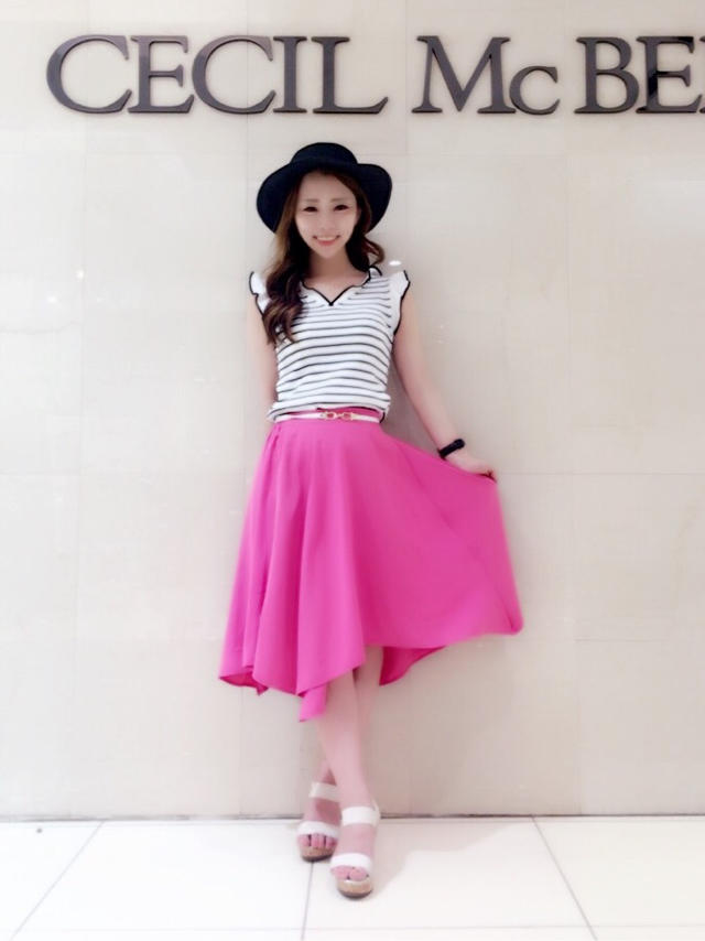 new！前も後ろもcute♡tops✏︎maki