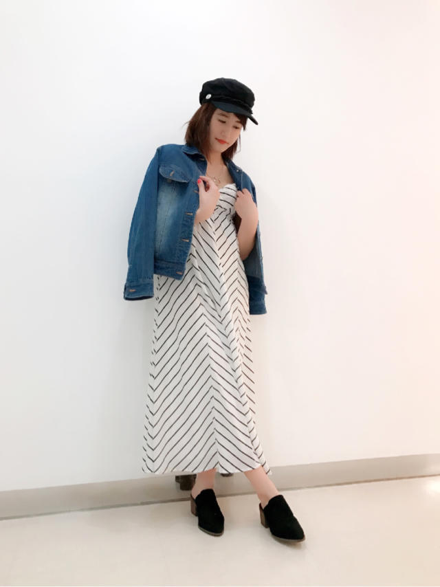 マキシ丈ワンピ♪