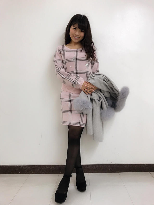キラキラ可愛いチェックのセットアップ♪今いちばん行きたい場所✏︎あやちゅん