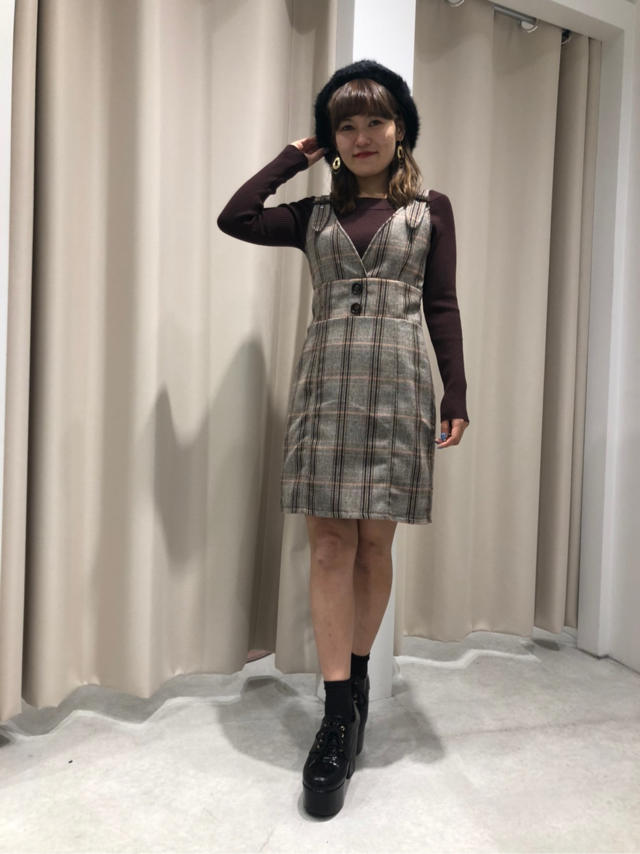 オフショルインナー付ジャンスカSET♡Maiマネージャー送別会♡ayaka
