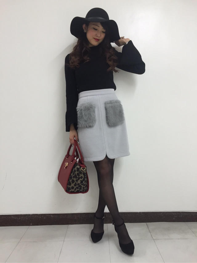 人気のファーポケットスカート❤︎❤︎