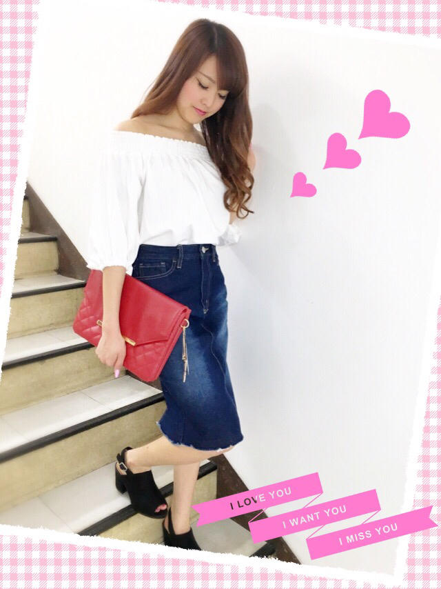 NEW❥❥❥オフショルトップス