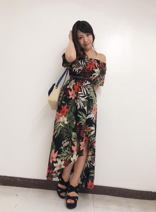 ボタニカルワンピース♡asami店長と♡ayaka