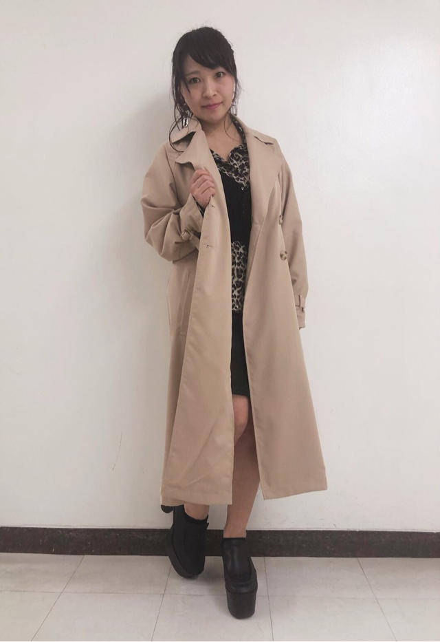 バックプリーツトレンチコート♡はる