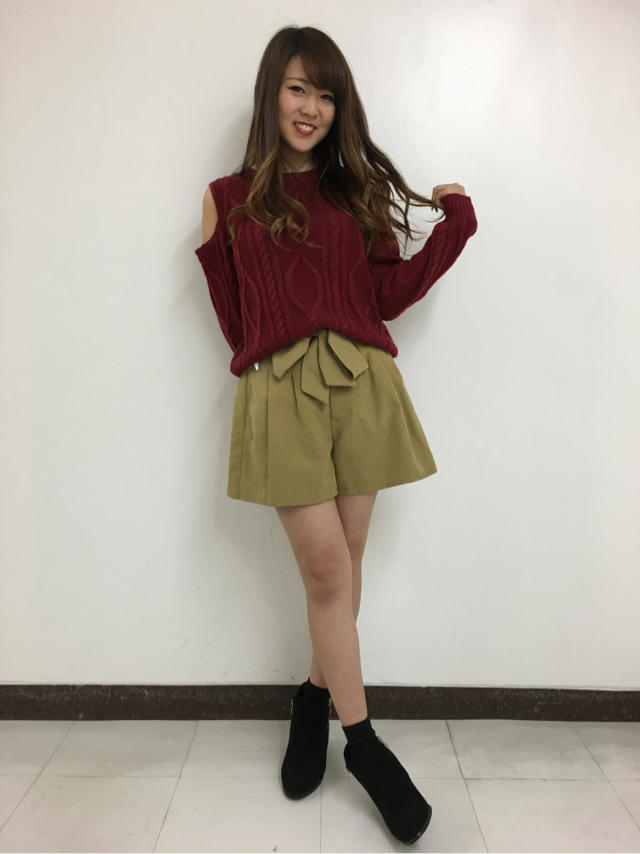 ❤︎つくしさん店頭コーデ❤︎秋物パンツのご紹介