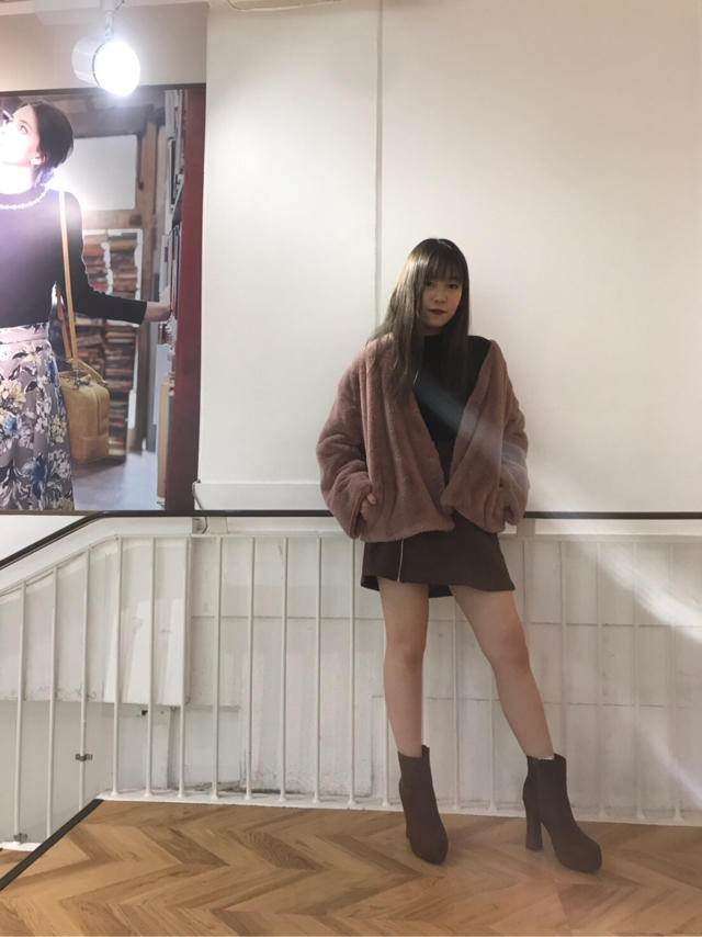 エコファーコート♡mayu