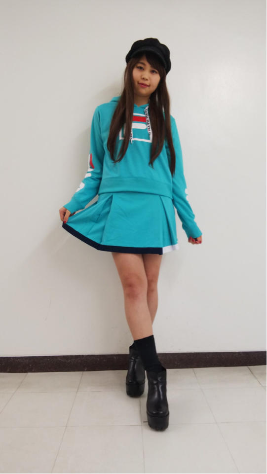 明日発売FILAコラボセットアップ♡rina