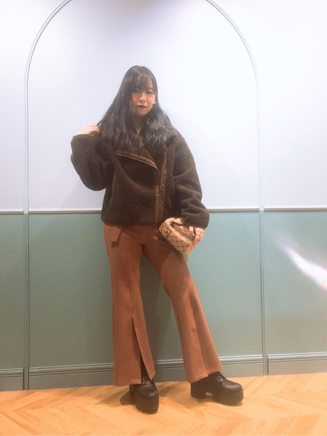 ボアライダースジャケット♡rina