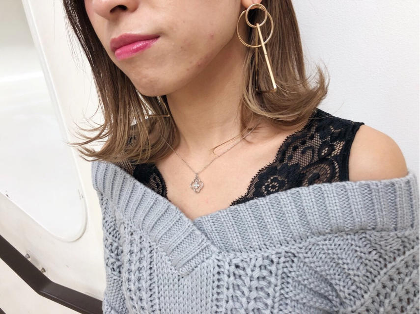 シンプルネックレス♡mayu