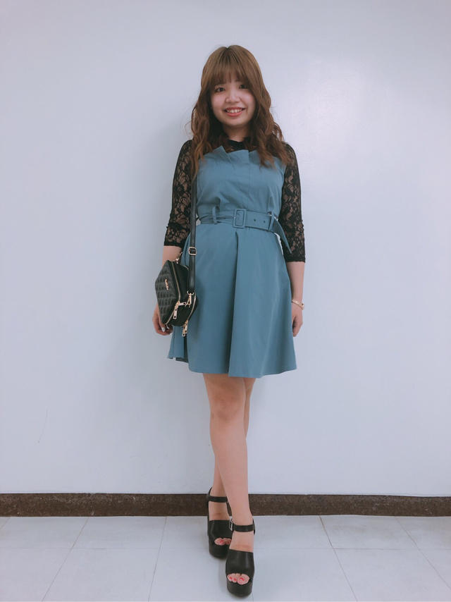 レースドッキングワンピース♡池パスタッフ①♡ayaka