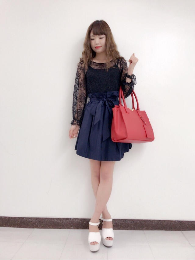 ♡エレガンスレーストップスコーデ♡