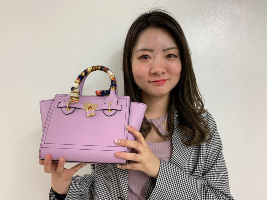 スカーフ付きボストンbag♡rina