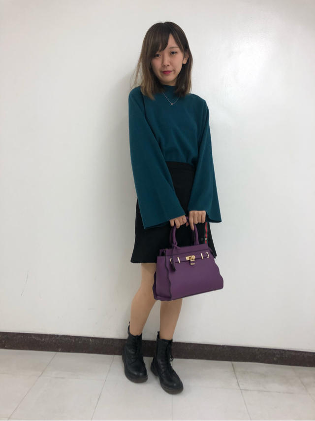 袖フレアプチハイニット！♡ayaka