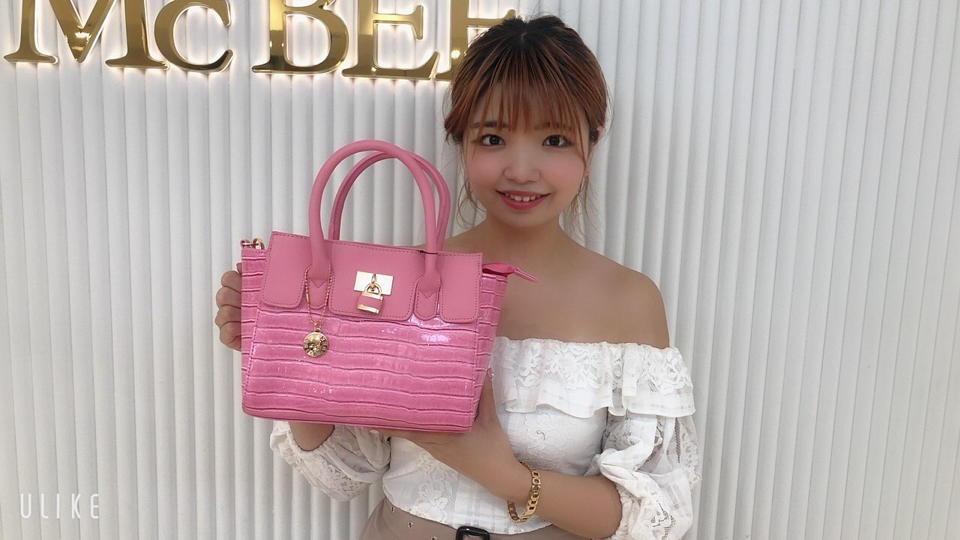 クロコ切り替えミニボストン♡Maiさんと♡ayaka