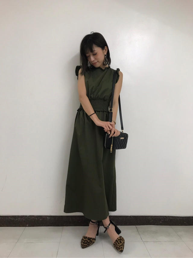シャーリングワンピ♡はる