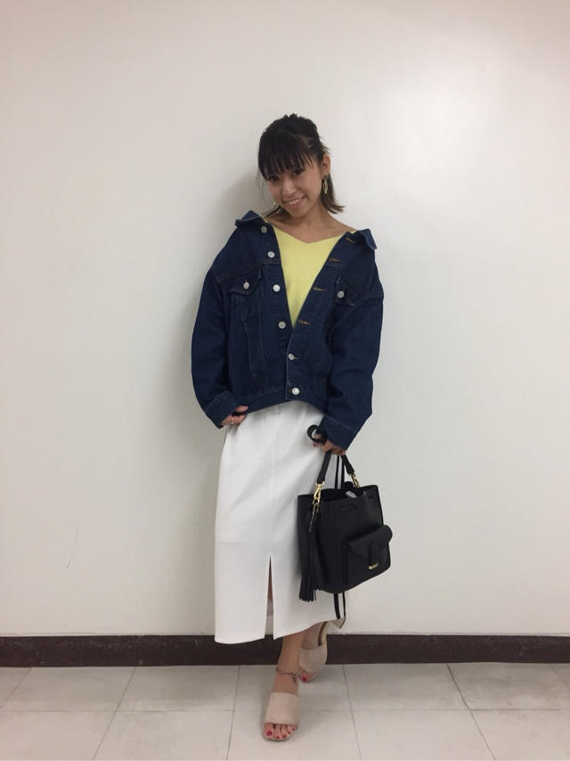 福永チーフ着用ベルト付きGジャン‪♡︎ネイル写真