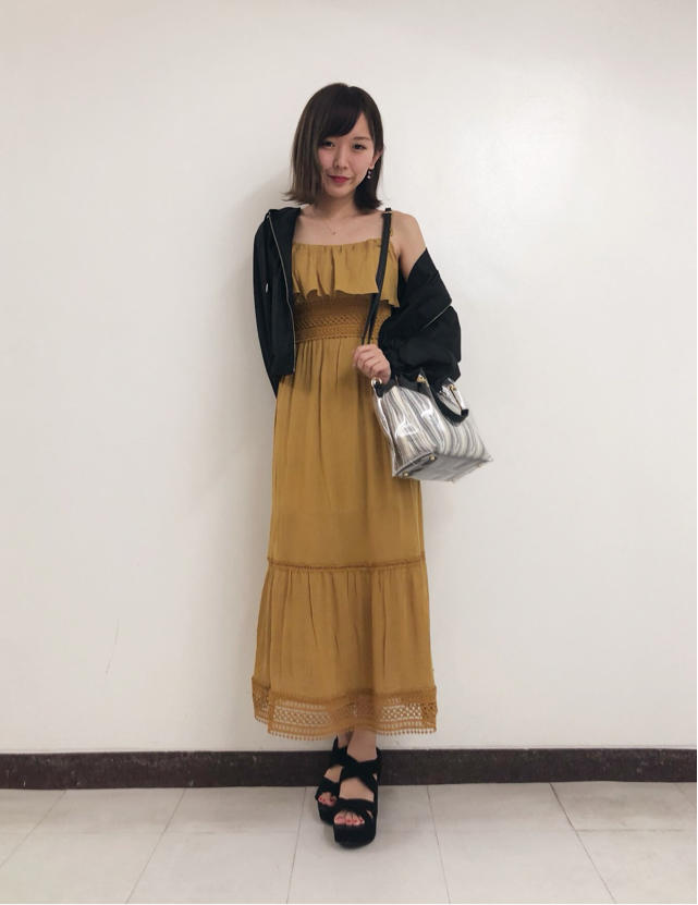 新作マキシワンピ♡rina