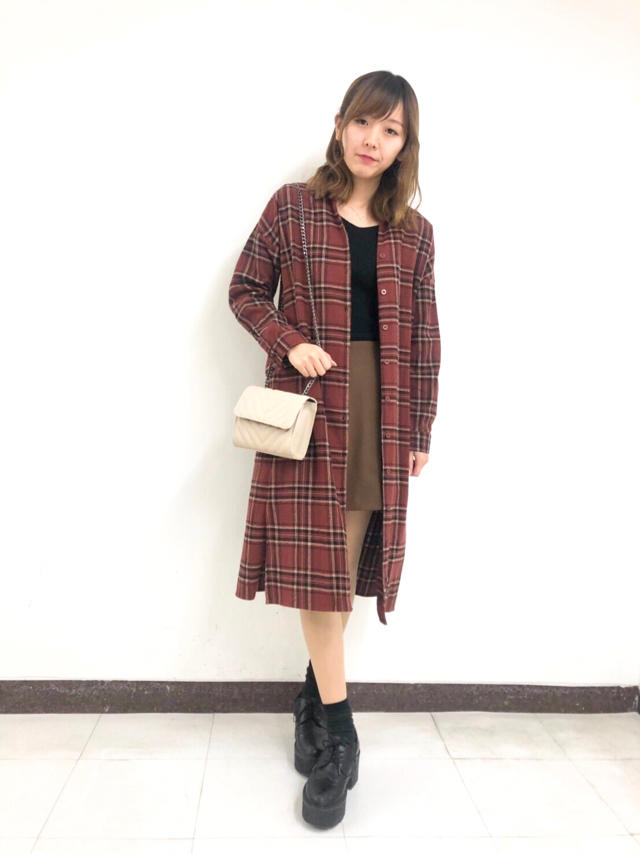 シャツワンピ着回し♡Asami