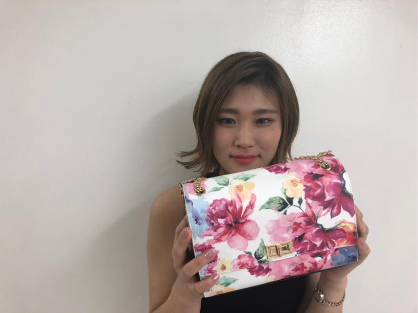 花柄ショルダーチェーンBAG♡Maiさんと♡ayaka