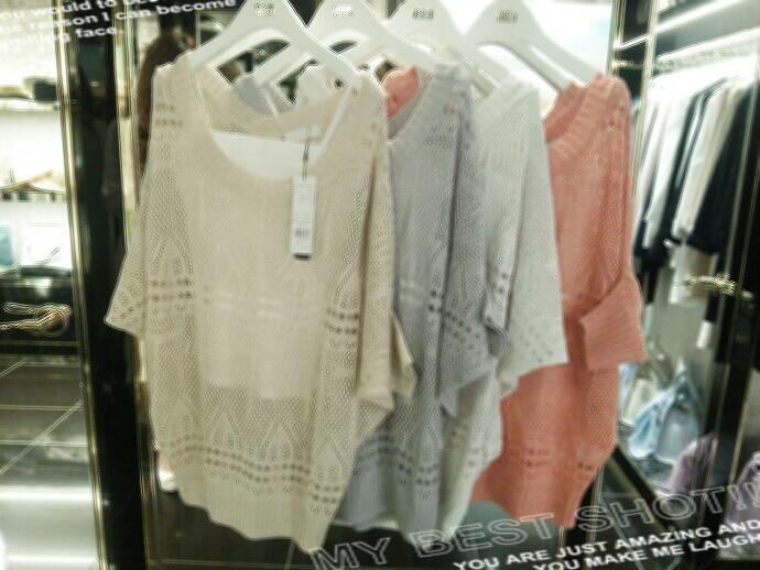 ラメ入りドルマンニット♥