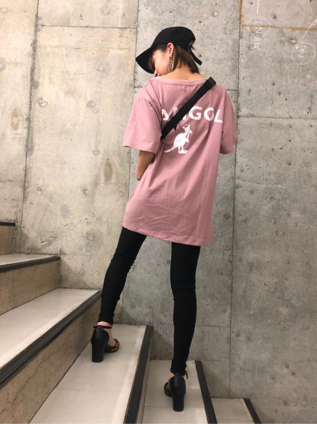 カンゴールコラボ♡かすれプリントTEE♡スノボ♡ayaka