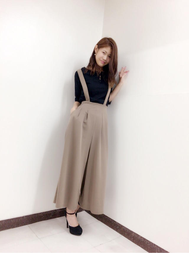 TOPS付き！？サロペットワイドパンツ♡
