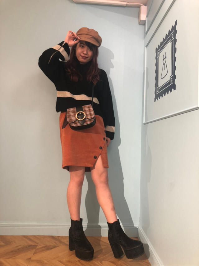 ライン入りニット♡rina