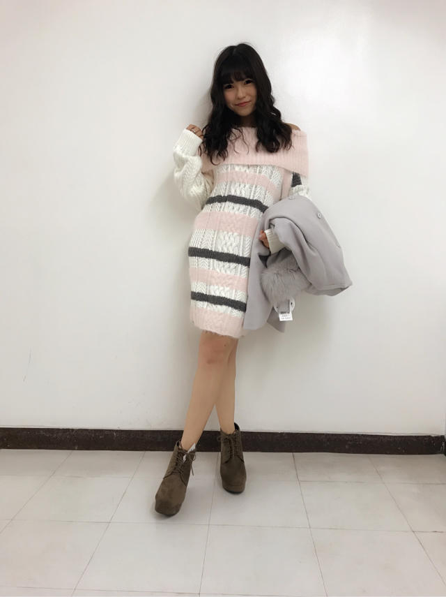 男ウケ抜群♡冬の最強モテニットワンピ♡誕生日会♡✏︎あやちゅん