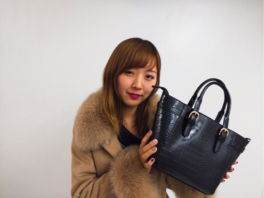 使いやすさバツグン♡クロコダイルbag