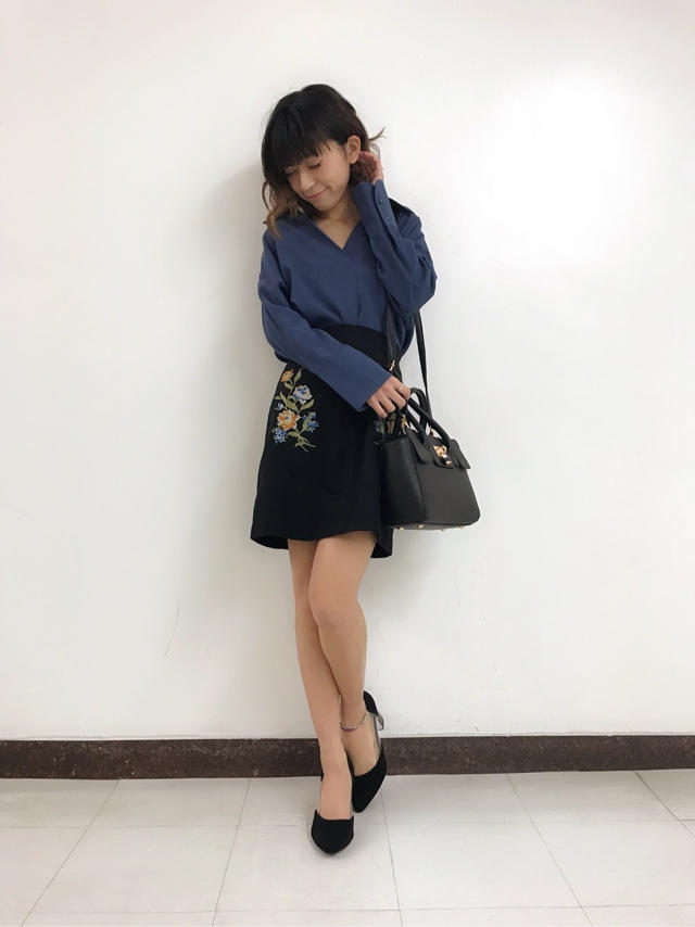 デジタル刺繍スカート♡Asami