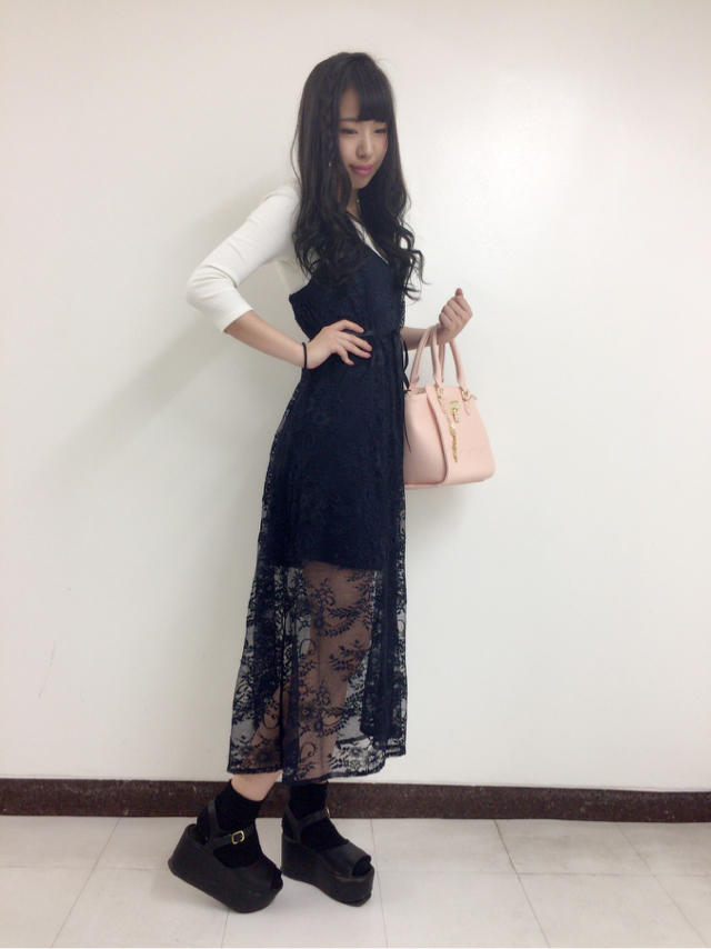 レースキャミワンピ♡