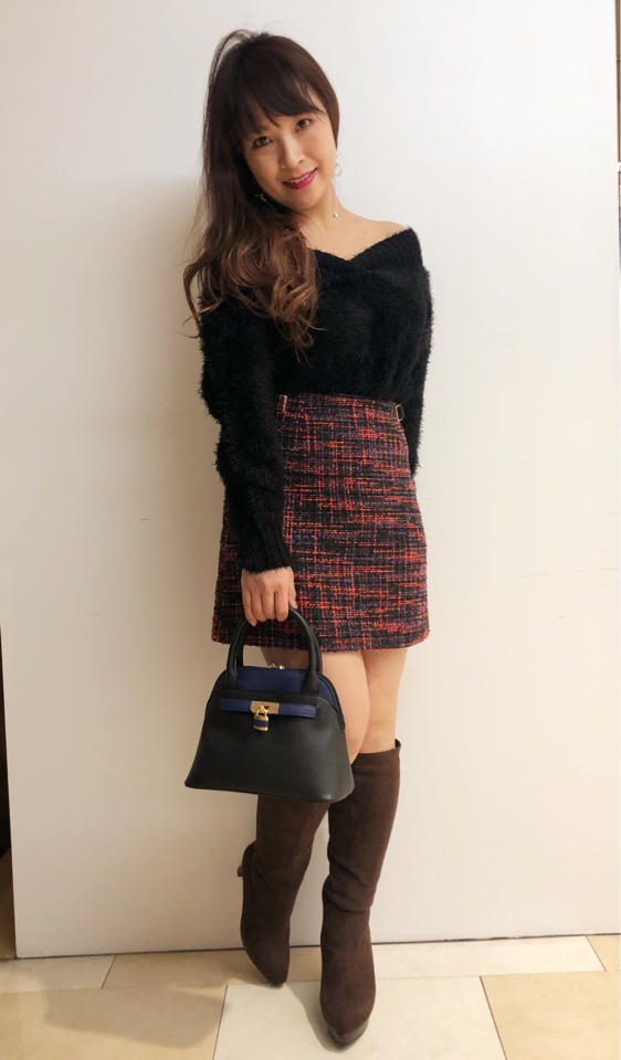 2WAYシャギーニット♡marina