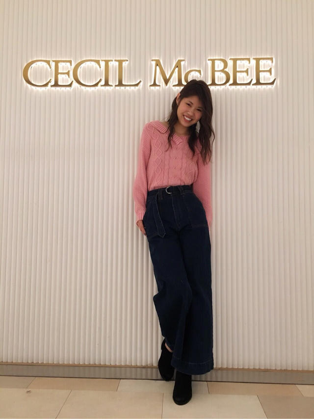 new♡ピグメント加工ニット