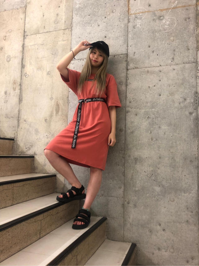 Kappaコラボ♡ベルト付きカットワンピ♡よしみ