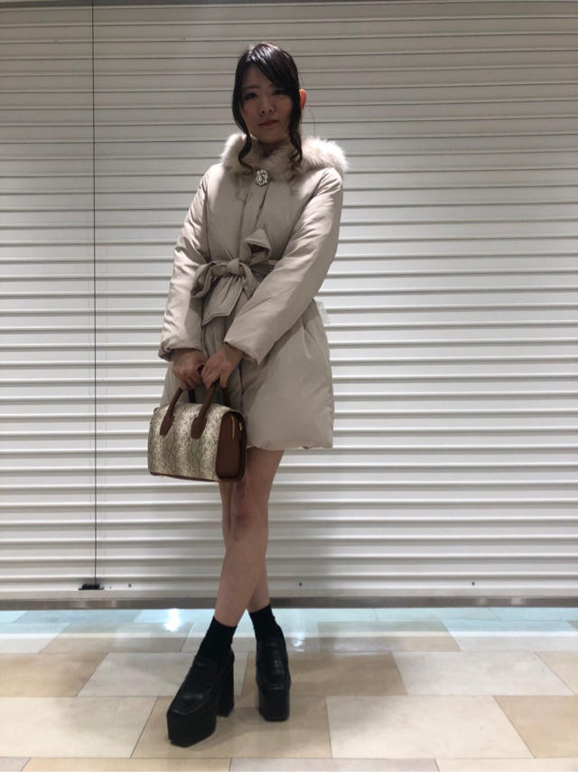 新作フレアダウンコート♡rina