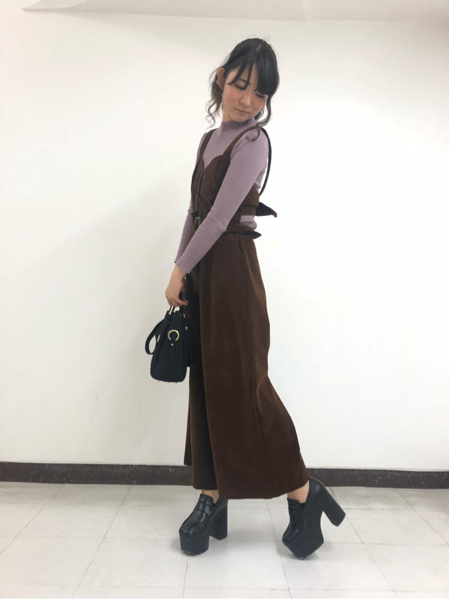 ベロアオールインワン♡ayaka
