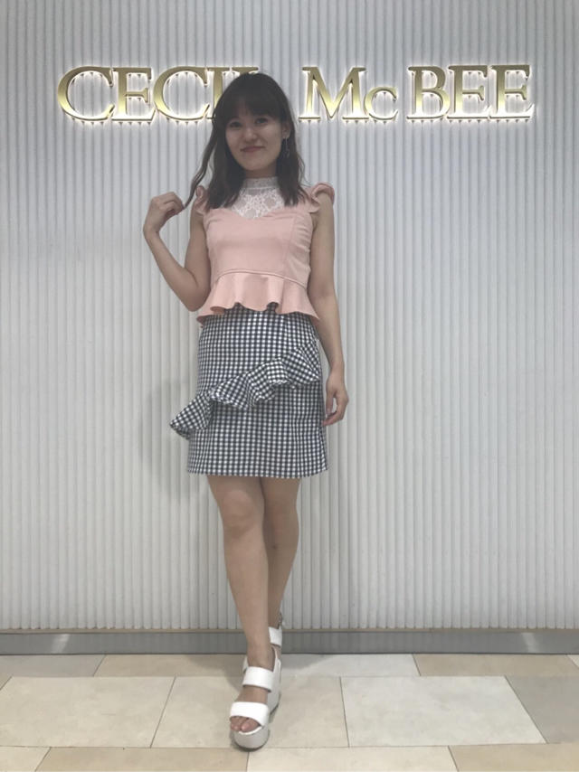 デートにおすすめ♪レースインナー×ビスチェSET♡大好きなKanako店長と♪