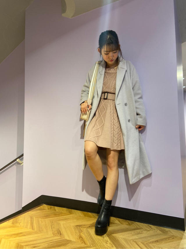 ロングウールコート♡♡mayu