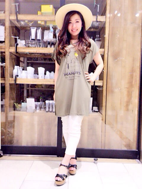 スヌーピーTシャツ☆西山
