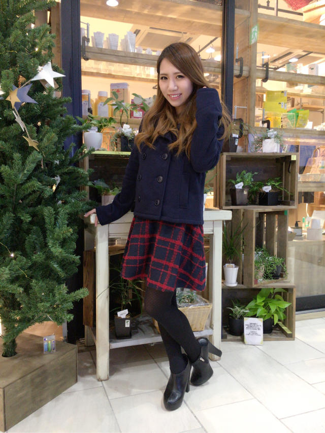 フード付きPコート♡青木