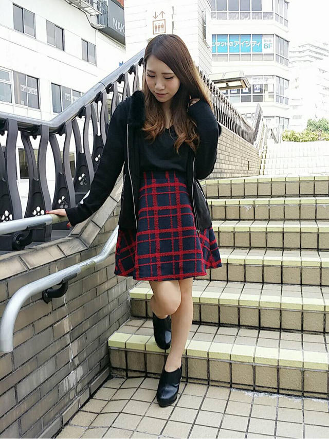 ラビットファーパーカー♡青木