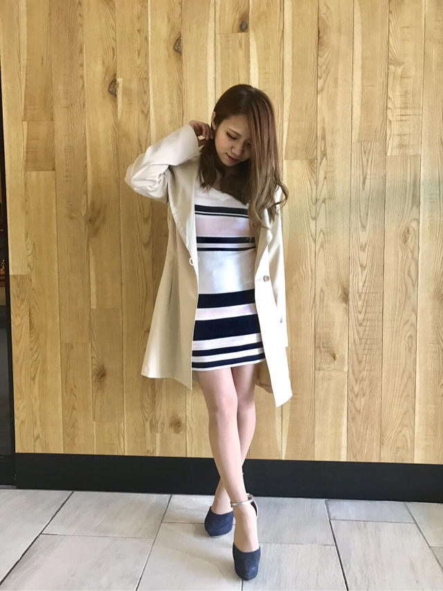 マルチボーダーチュニック♡青木