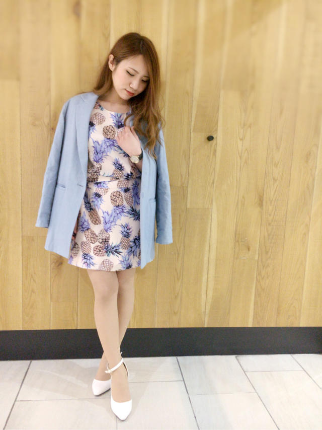 お問い合わせも多かったパイナップル柄♡青木