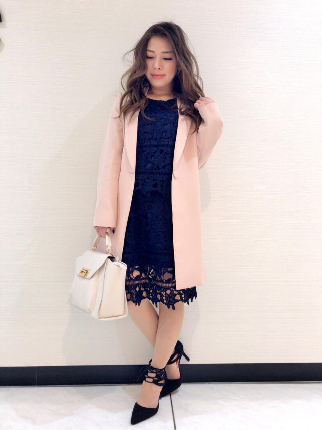 大人顔♡総レースセットアップ♡大森