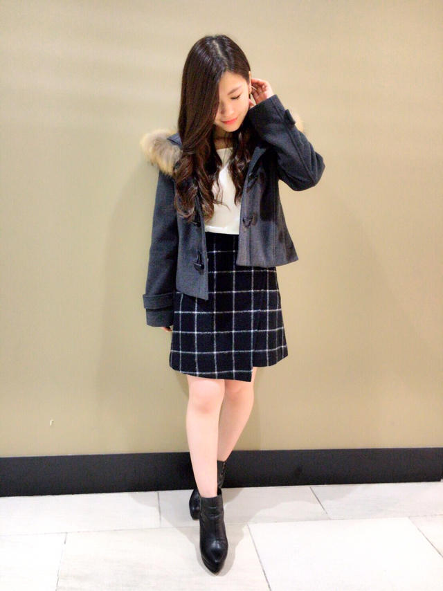 プレス掲載商品！チェック柄スカートが主役♡大森
