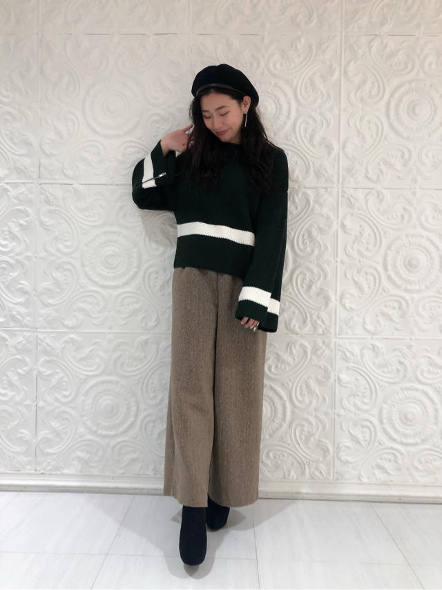 オープンスリーブニットcoordinate♡♡