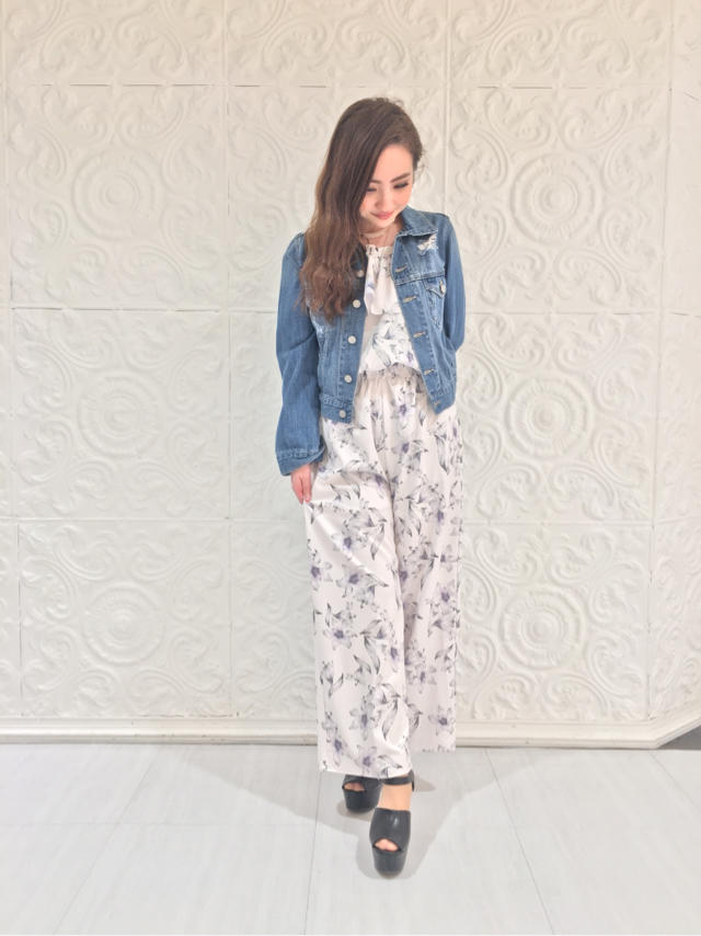 リリープリントオールインワン♡