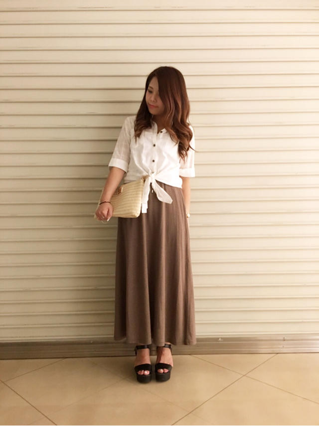 マキシスカート #fumina