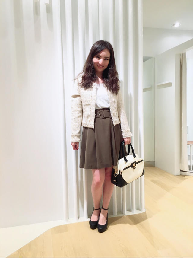 ツイードジャケット綺麗めコーデ♡shokotan
